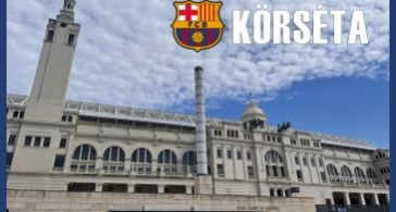Olimpiai Stadion - Estadi Olimpic - A Barcelona átmeneti otthona - körséta