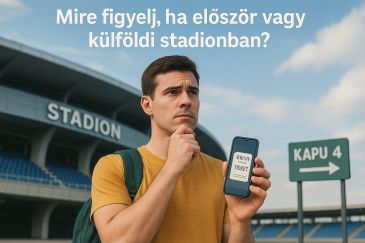 Mire figyelj, ha először vagy külföldi stadionban?