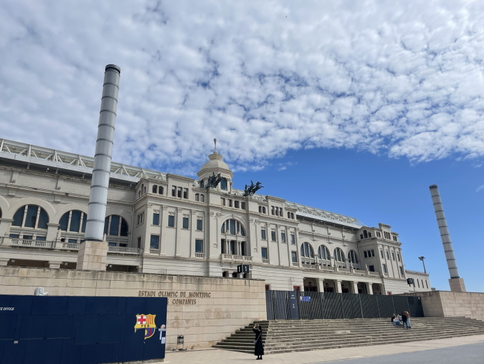 Olimpic Stadion Barcelona main building