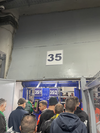 Sukru Saracoglu stadion entrance