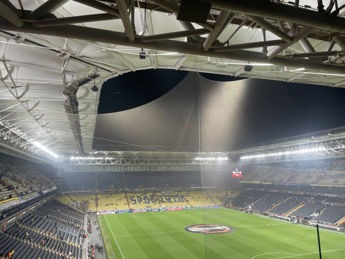 Sukru Saracoglu stadion inside