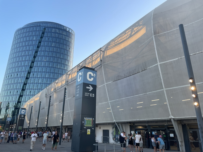 Tehelné pole Stadium outside